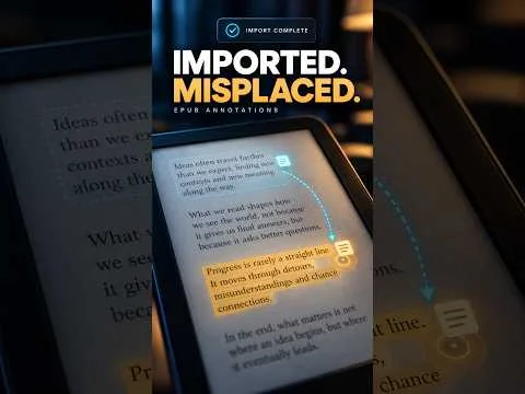 Your Ebook Note Moved to the Wrong Paragraph