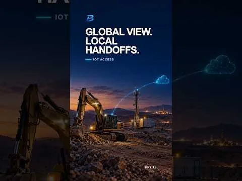 Why a Connected Excavator Still Needs a Local Network