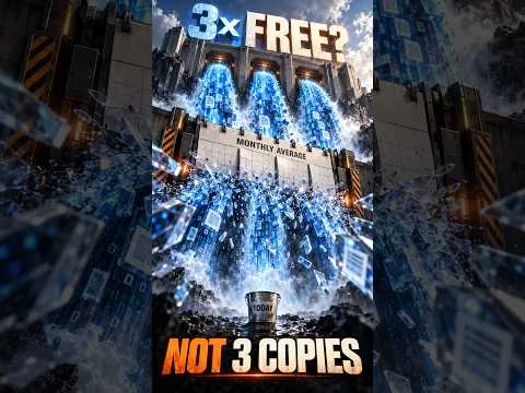 3× Free Egress Isn’t Three Free Downloads
