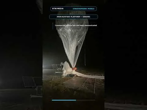 This Cell Tower Crossed the Pacific in the Stratosphere
