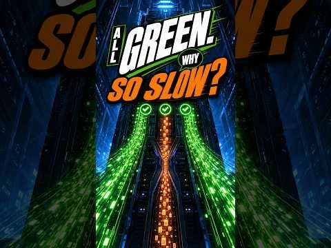 Three Green Lights. One Slow AI Rack.