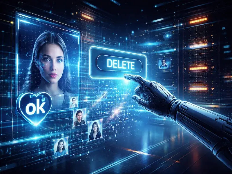 Editorial image for Clarifai deletes OkCupid data after FTC probe.