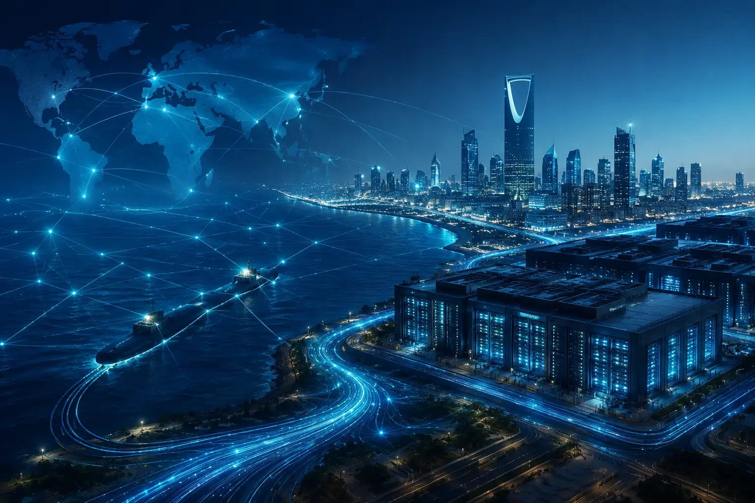 Center3 investiert 13 Mrd. US-Dollar in den Ausbau des saudischen digitalen Hubs