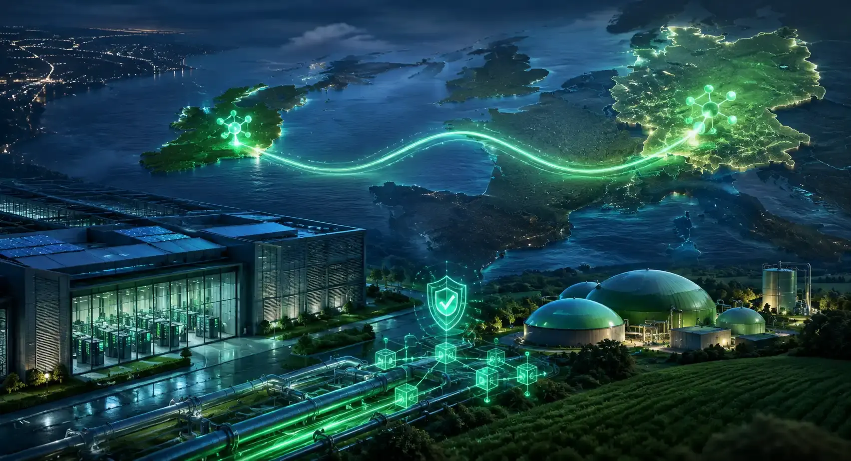 Pure DC apporte du biomethane allemand a Dublin