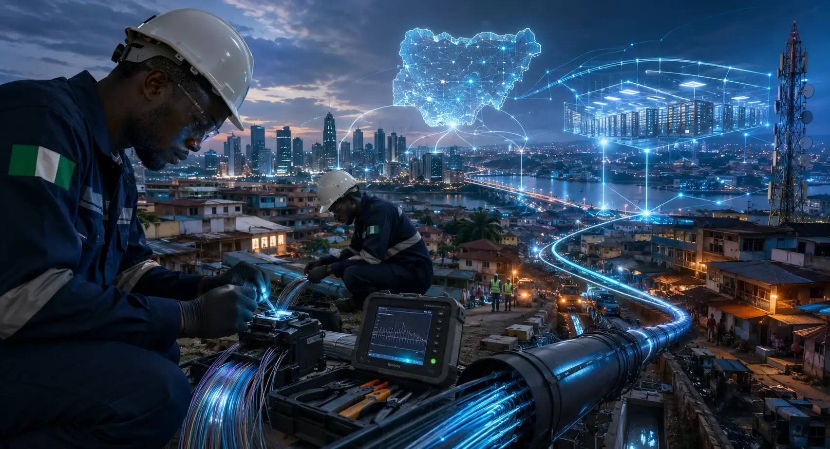 El despliegue de fibra en Nigeria enfrenta riesgo de calidad