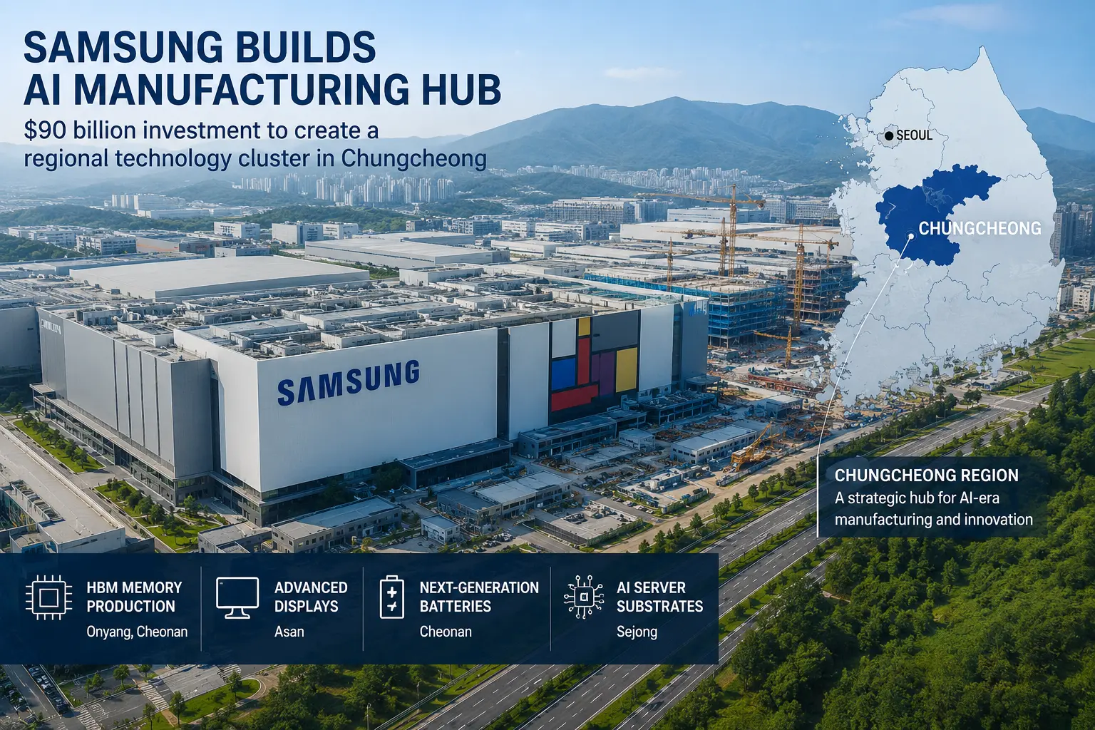 Samsung 打造区域 AI 制造枢纽