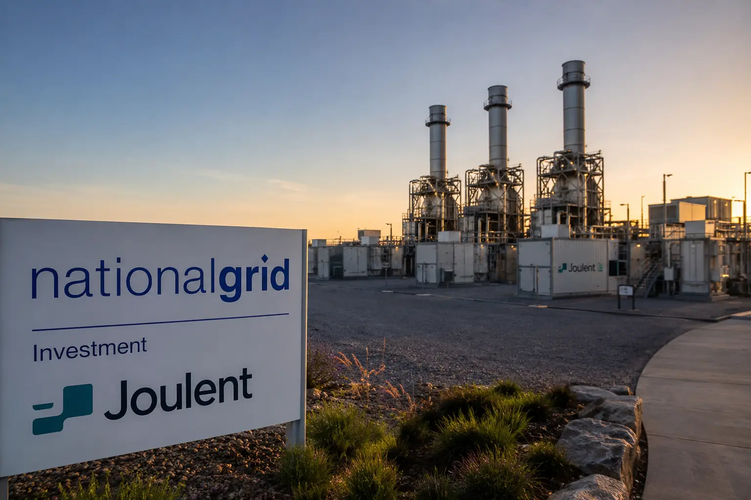 National Grid investiert 1,75 Milliarden US-Dollar in Joulent