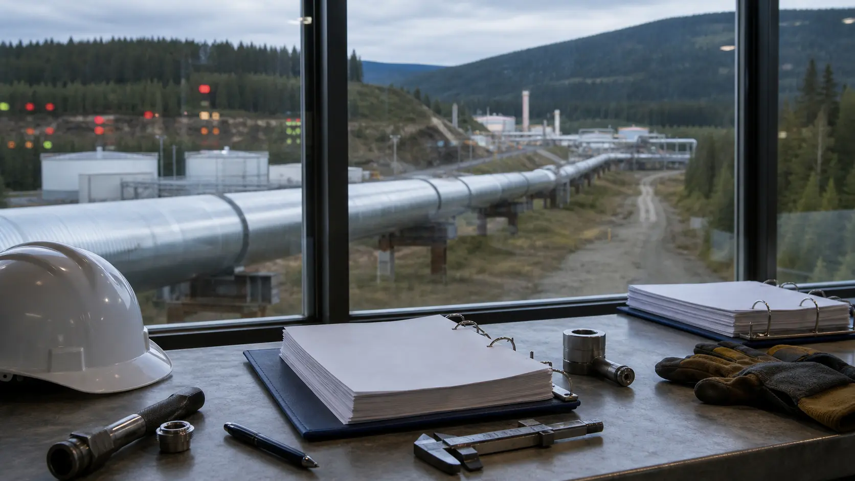 Zusammenfassung Die relevante Technologieoberfläche von Trans Mountain ist der Betriebsdatensatz nach der Erweiterung: Kontrollraumtelemetrie, Lecksuche,