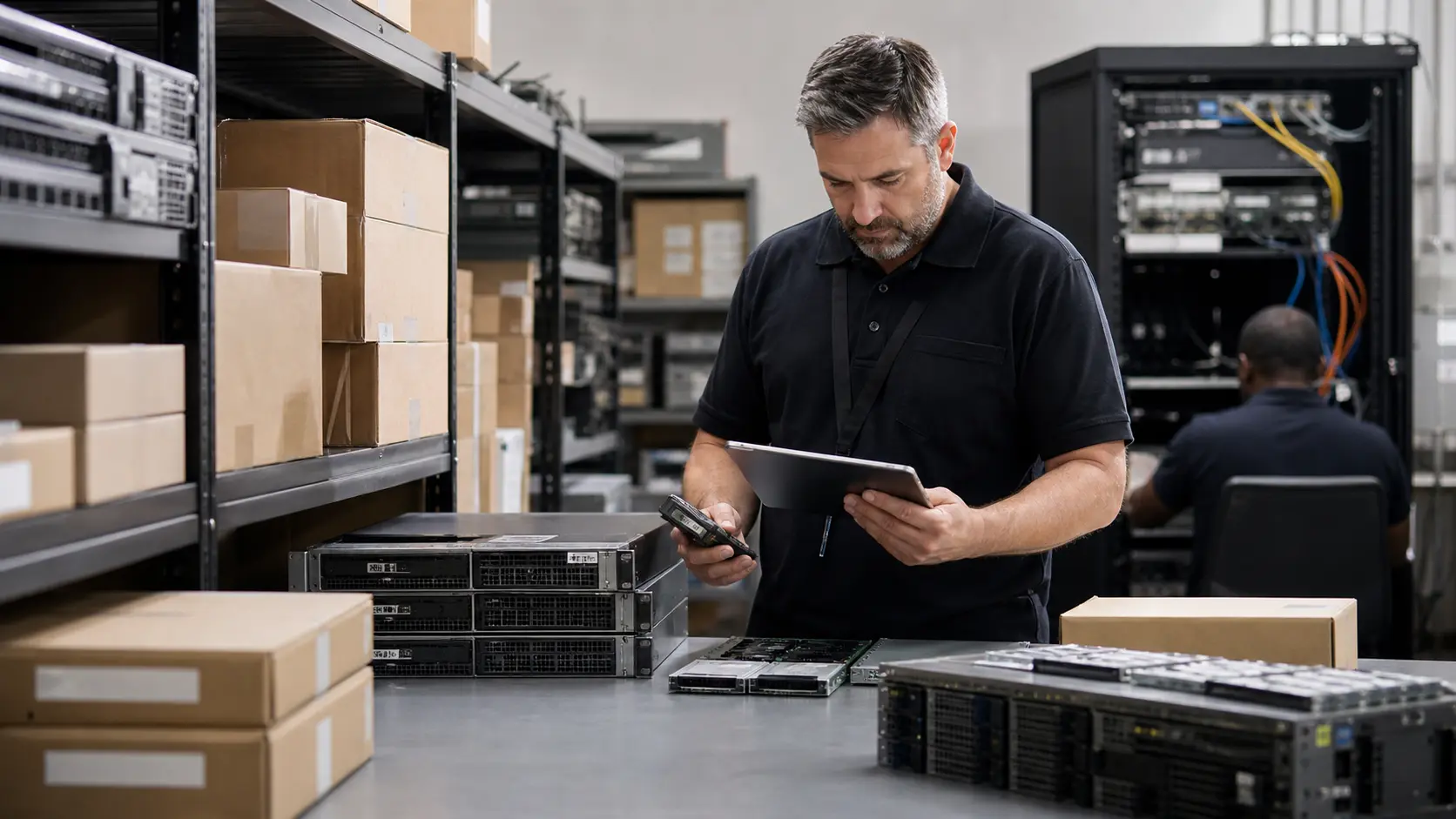 Ace Computer Warehouse und der Bestandsdatensatz hinter einem Lagernamen