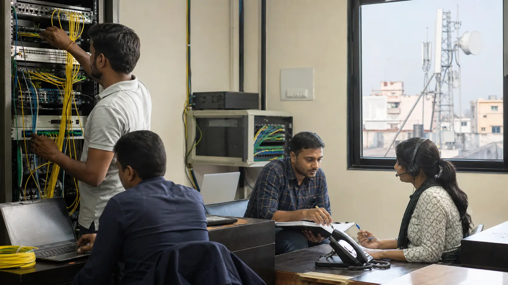 Soliton NetLink Pvt. Ltd. وسجلات التشغيل وراء اسم خدمة الشبكة