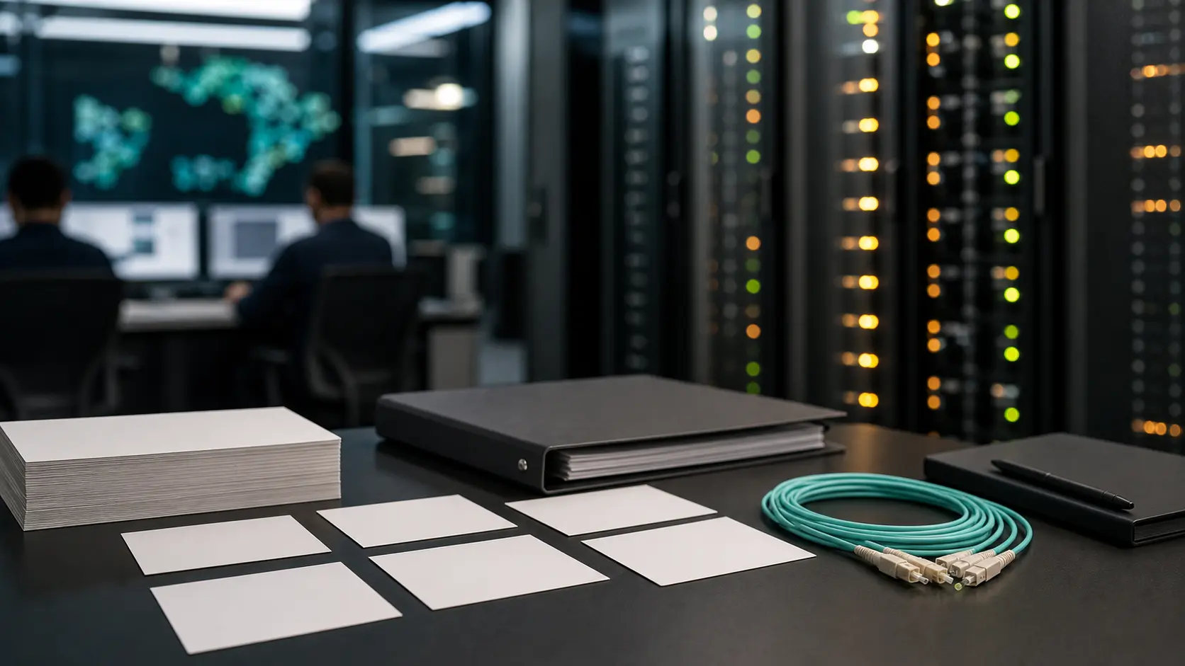 CoreVault tem uma identidade de rede; compradores ainda precisam de uma operacional