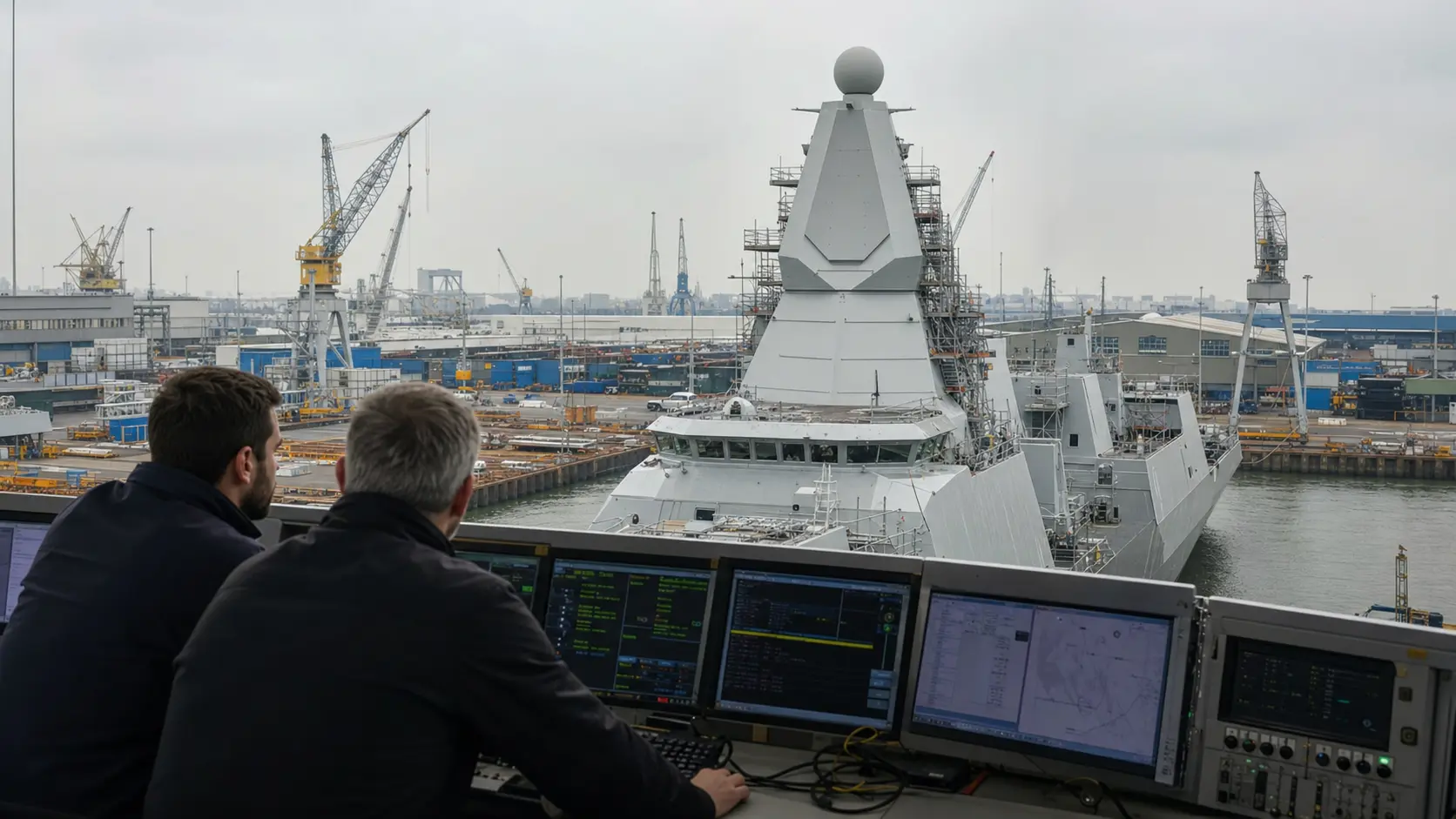 雷达制造商与国家:Thales Nederland 海军问责链内部