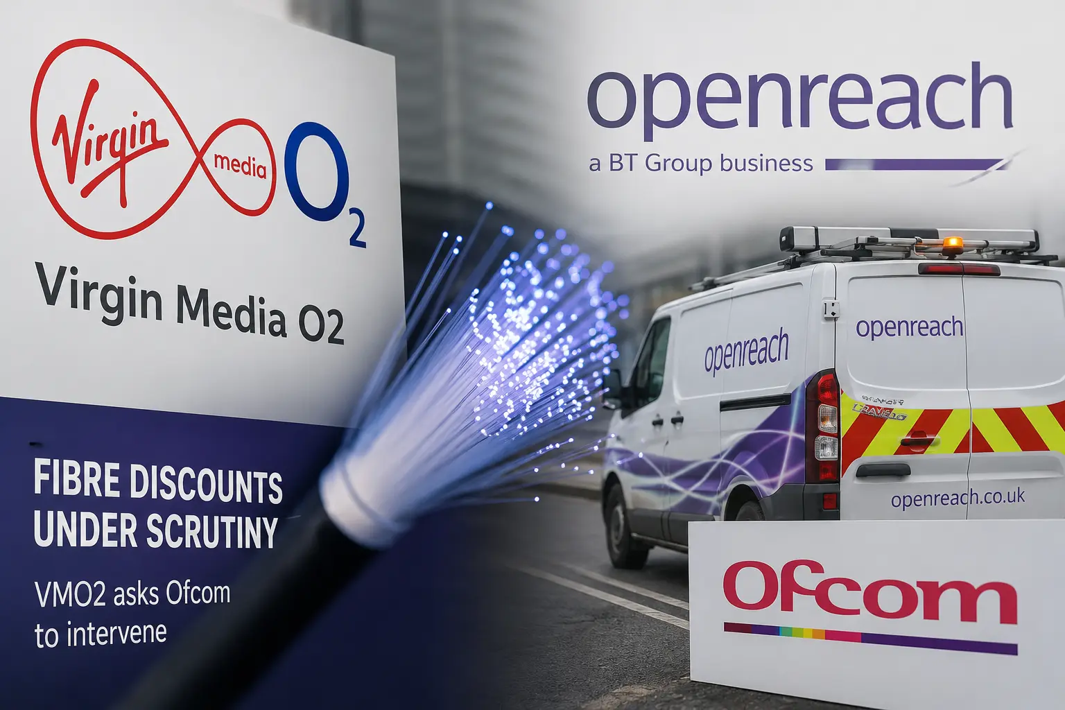 VMO2 desafia descontos de fibra da Openreach
