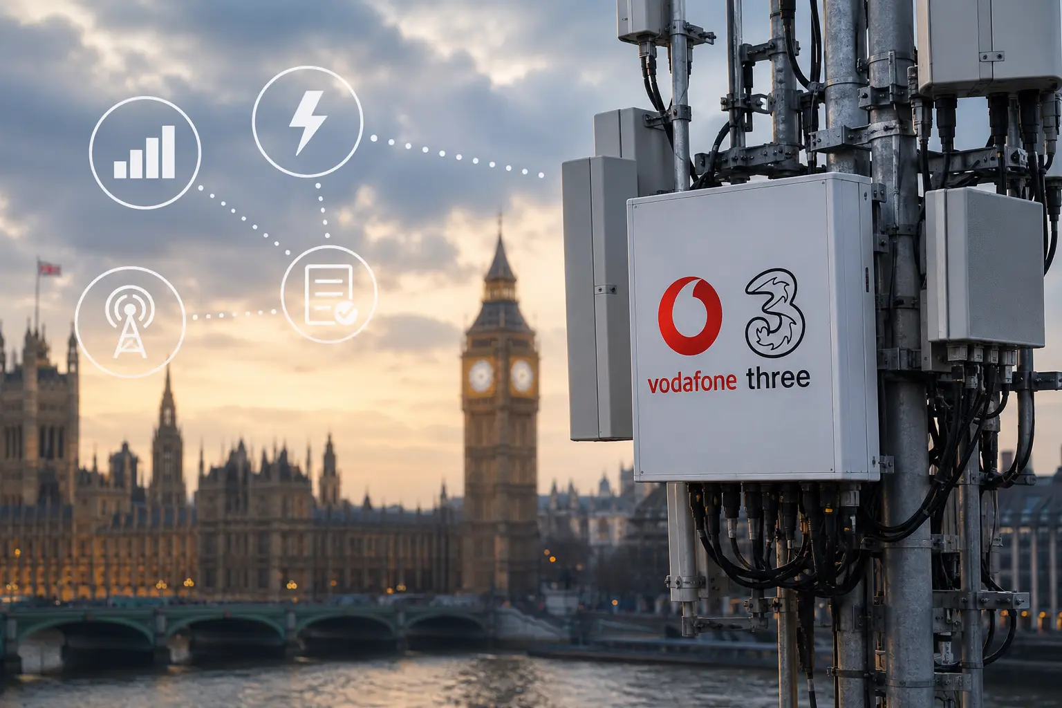 VodafoneThree призывает к реформам мобильной политики Британии