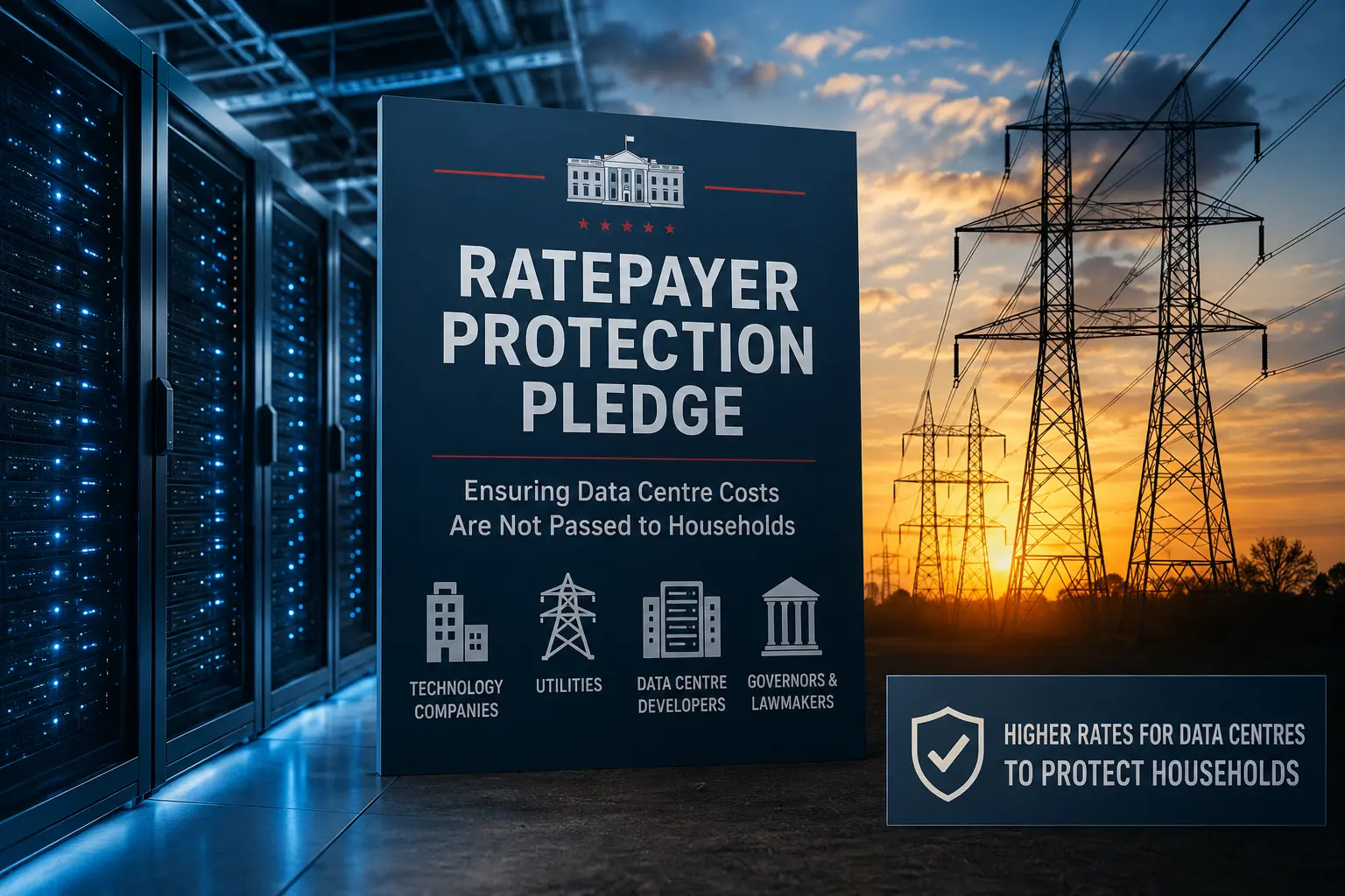 Trump expande compromisso de energia para data centers