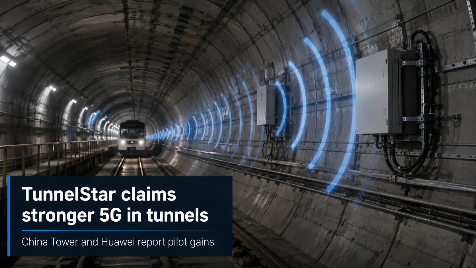 China Tower und Huawei starten TunnelStar für 5G-Tunnelabdeckung