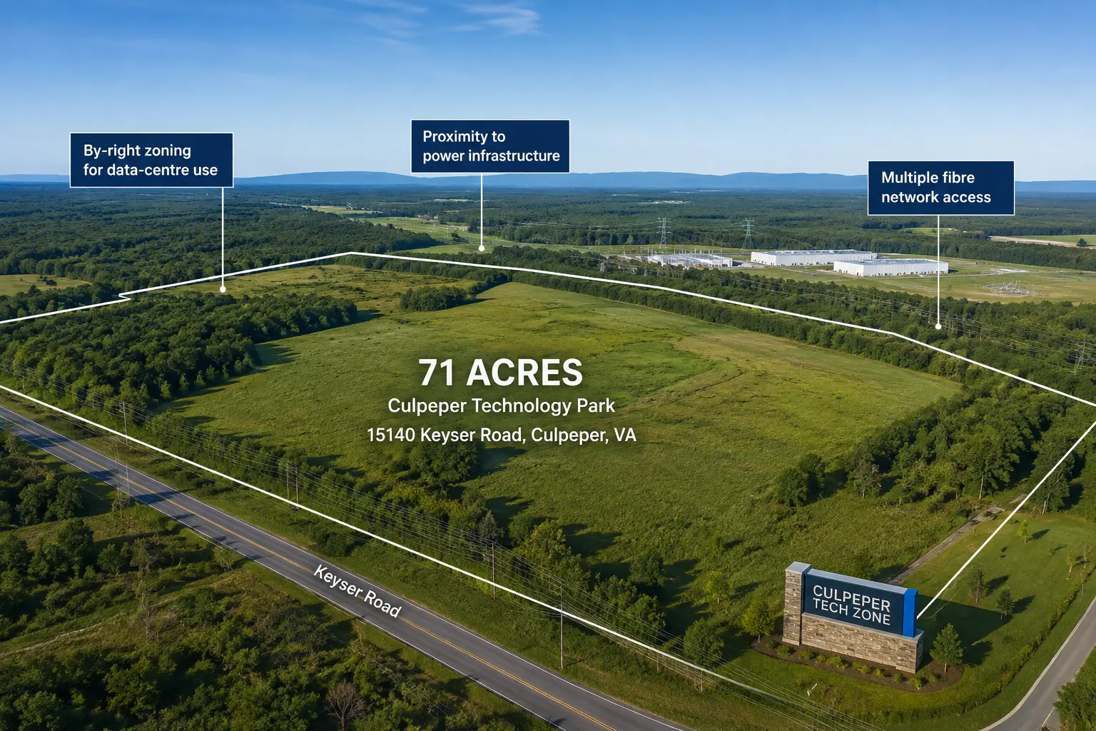 STACK adquiere el Culpeper Technology Park por 66,4 millones