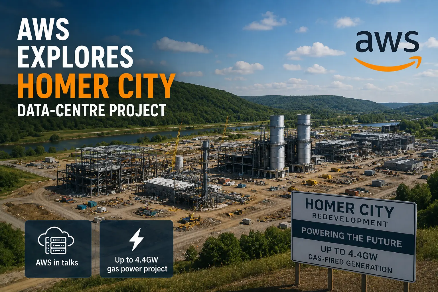 AWS erkundet Homer City-Rechenzentrum-Projekt