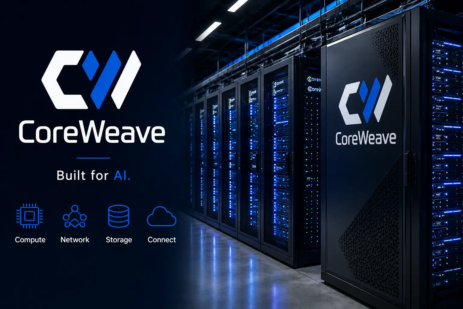 CoreWeaves Netz muss finanzierte Kapazität in nutzbare KI-Zeit verwandeln