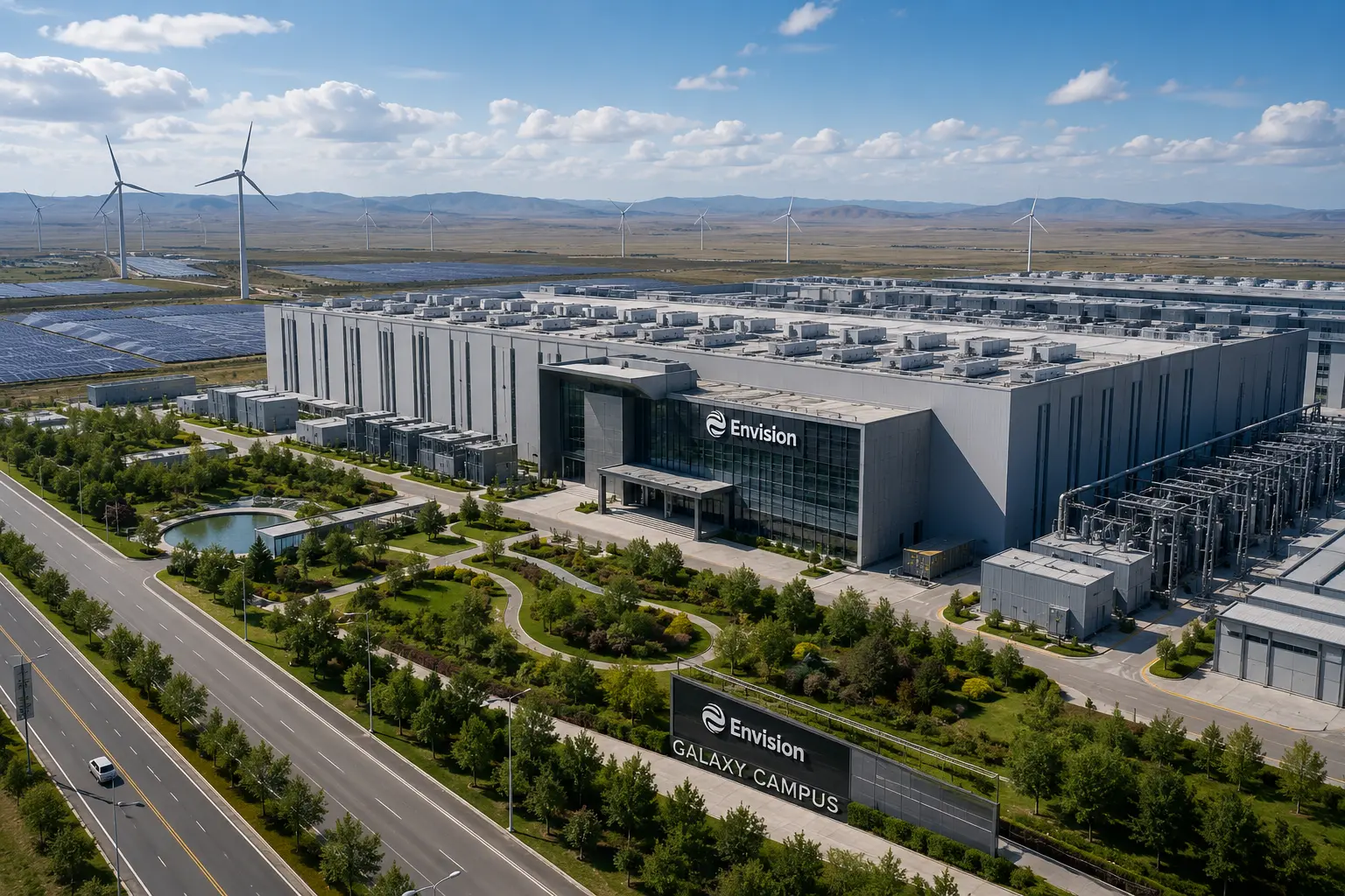 Envision inicia operação de campus de IA em Ulanqab