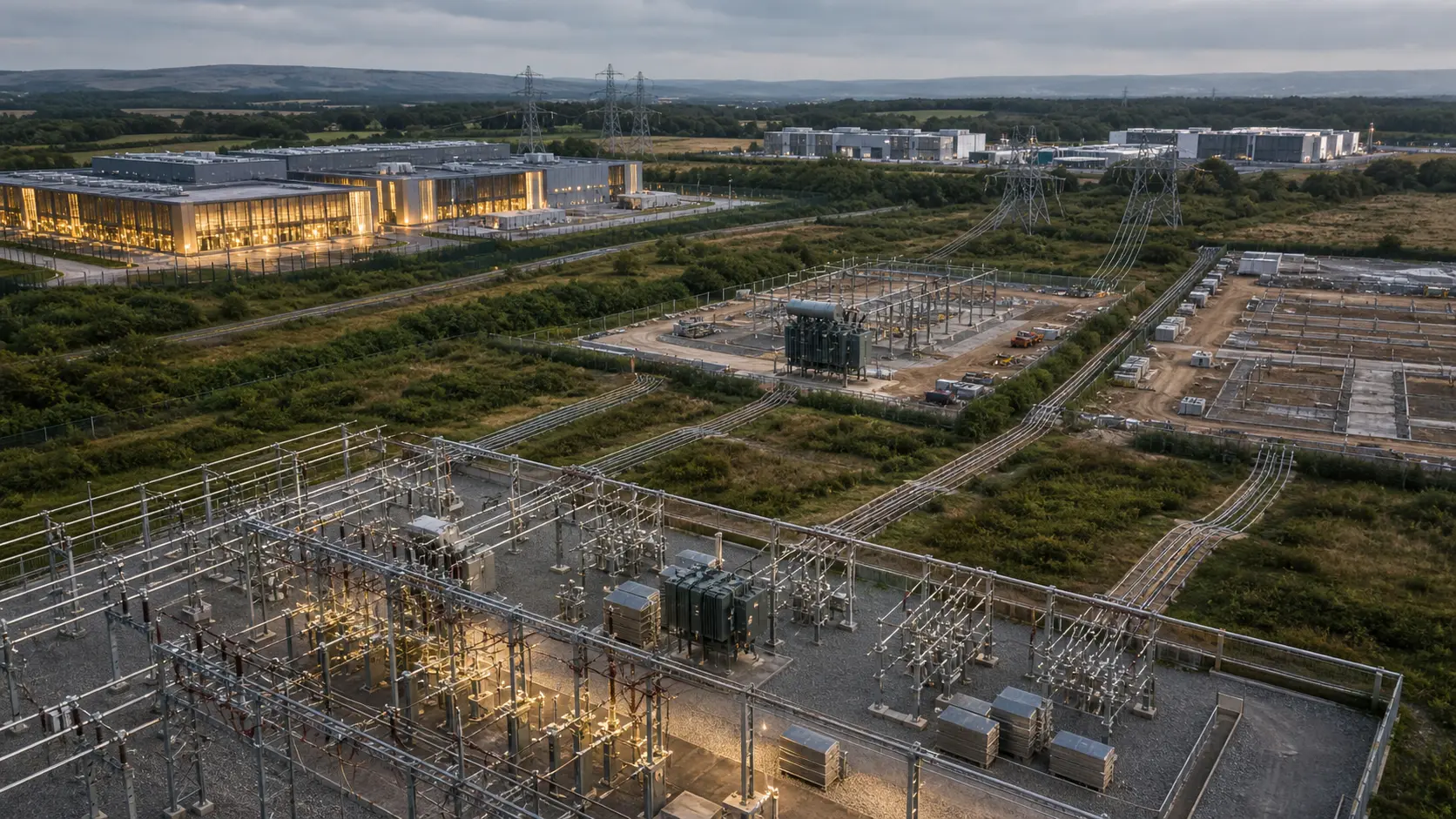 A Grã-Bretanha quer até £712,5 mil de garantia por MW na fila de data centers