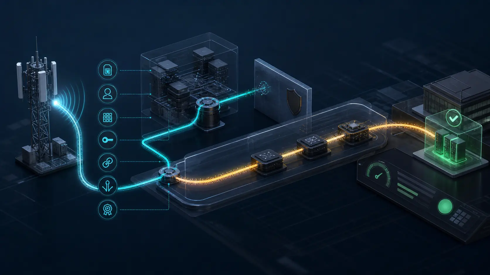 El segmento predeterminado puede hacer que un SLA 5G parezca cumplido