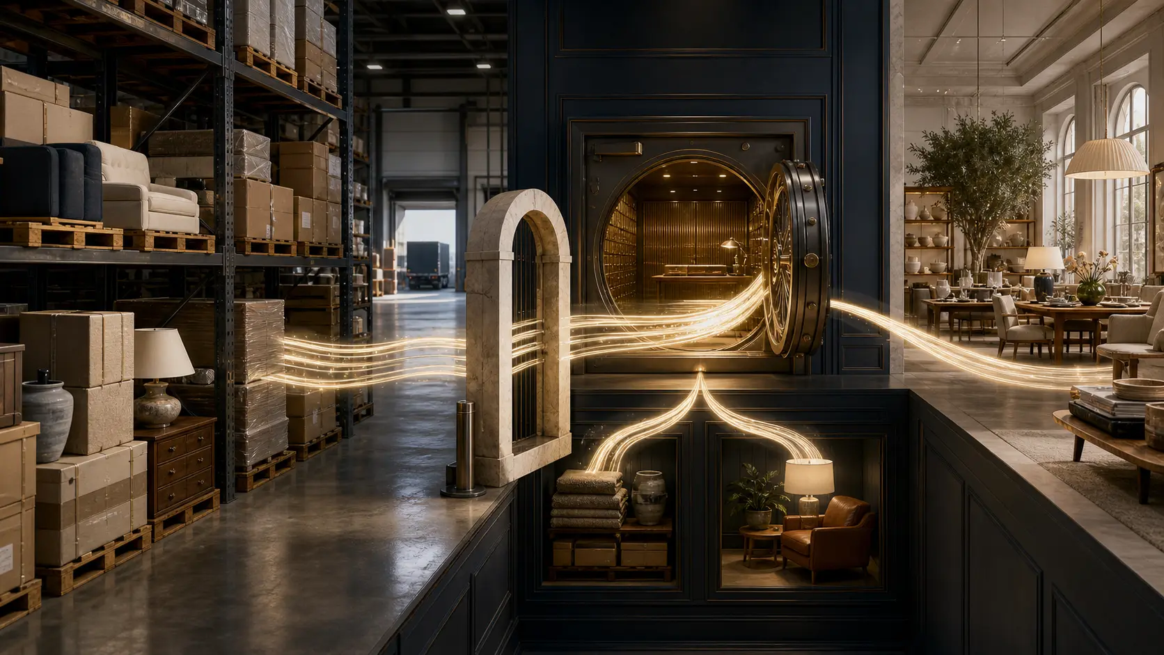 Williams-Sonoma cobró US$200,2m, pero US$29,3m aún no habían salido del inventario