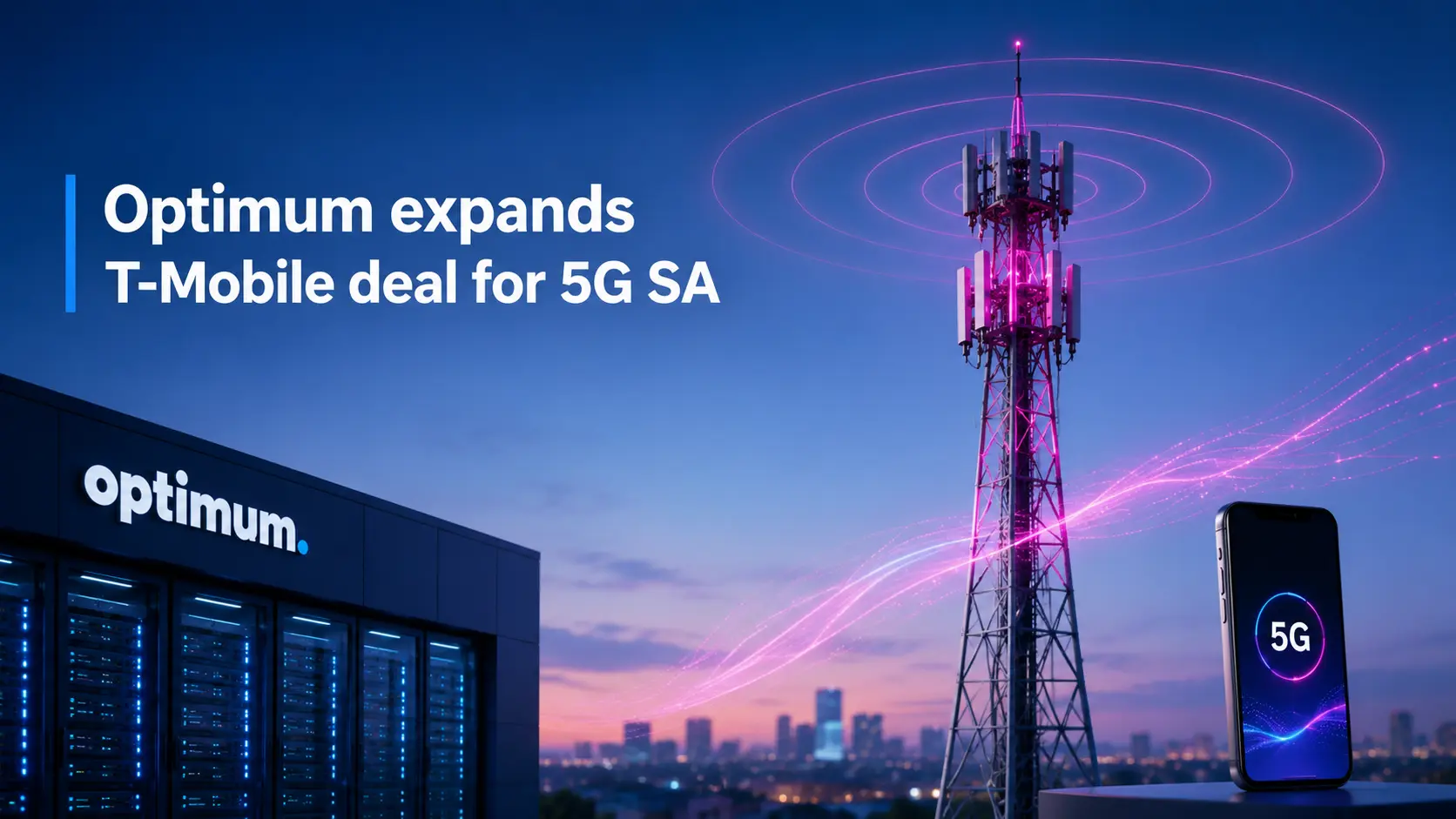 Optimum erweitert T-Mobile-Vereinbarung für Standalone-5G