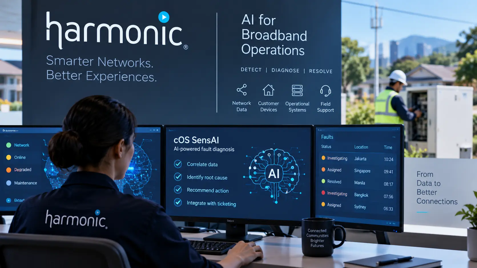 Harmonic 推出 AI 宽带故障诊断平台