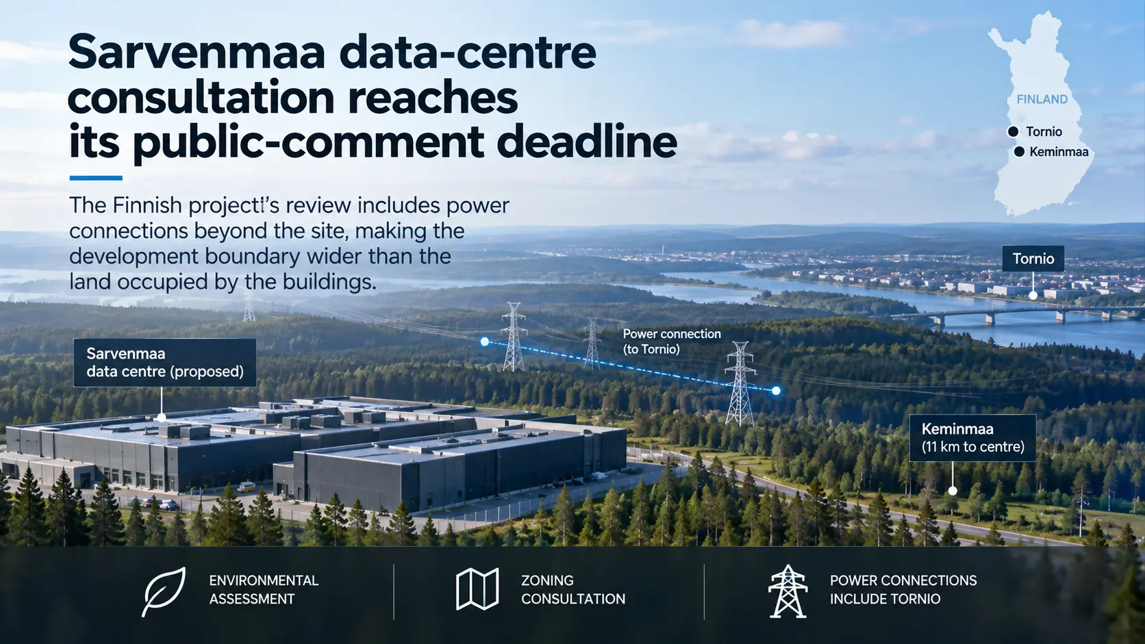 Cierra la consulta sobre el centro de datos Sarvenmaa