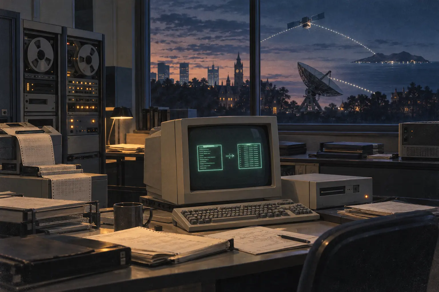 Más de un primer paso: cómo Australia se conectó a Internet en 1989