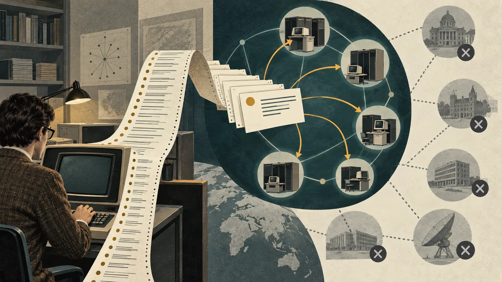 دليل عناوين ARPANET لم يكن قائمة بريدية عامة: إعلان DEC عام 1978