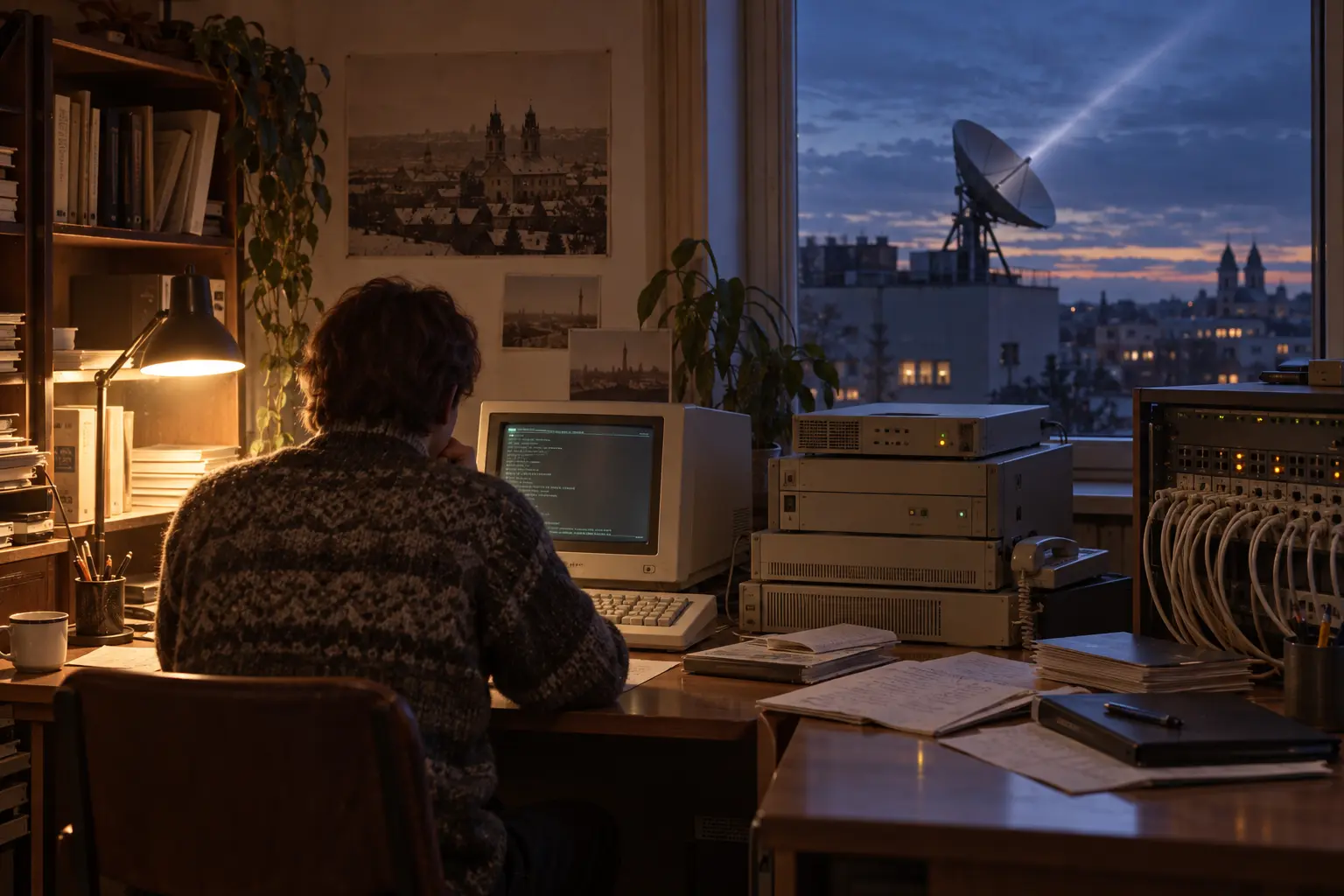 La liaison internationale précéda TCP/IP : LITNET en Lituanie, 1991–1994