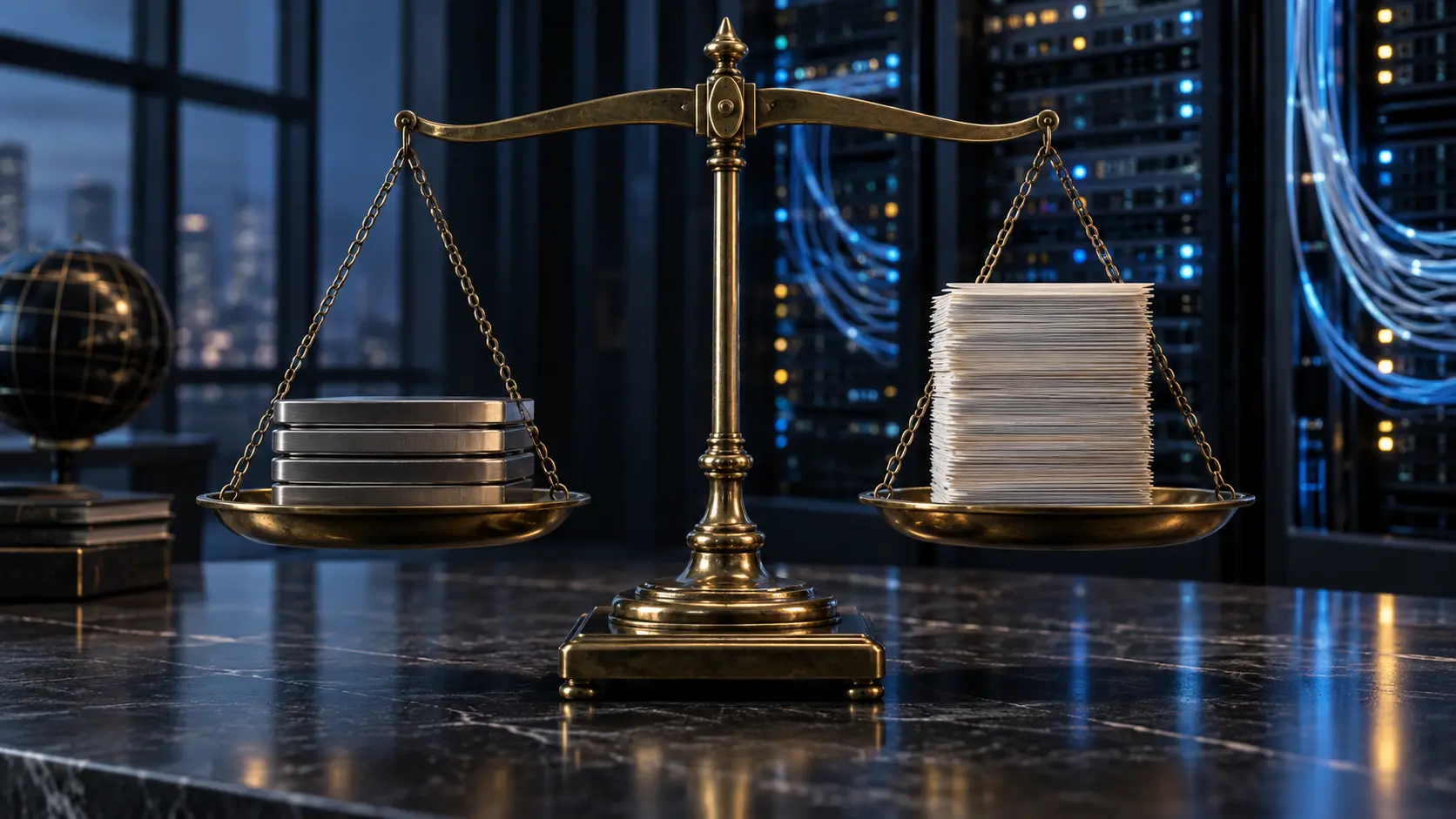 La báscula de ARIN: 1644 cuentas grandes equilibran 23.124 pequeñas