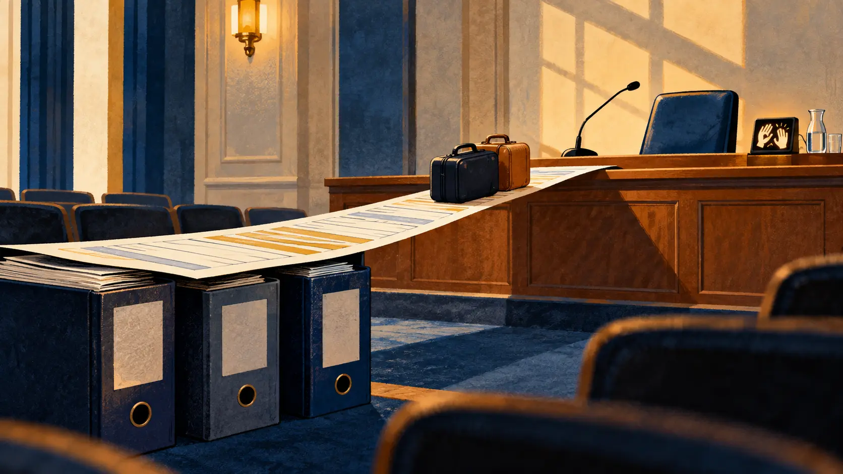 The Hearing Is in November. Canada Paid for the Deaf Delegates’ Trip in October.