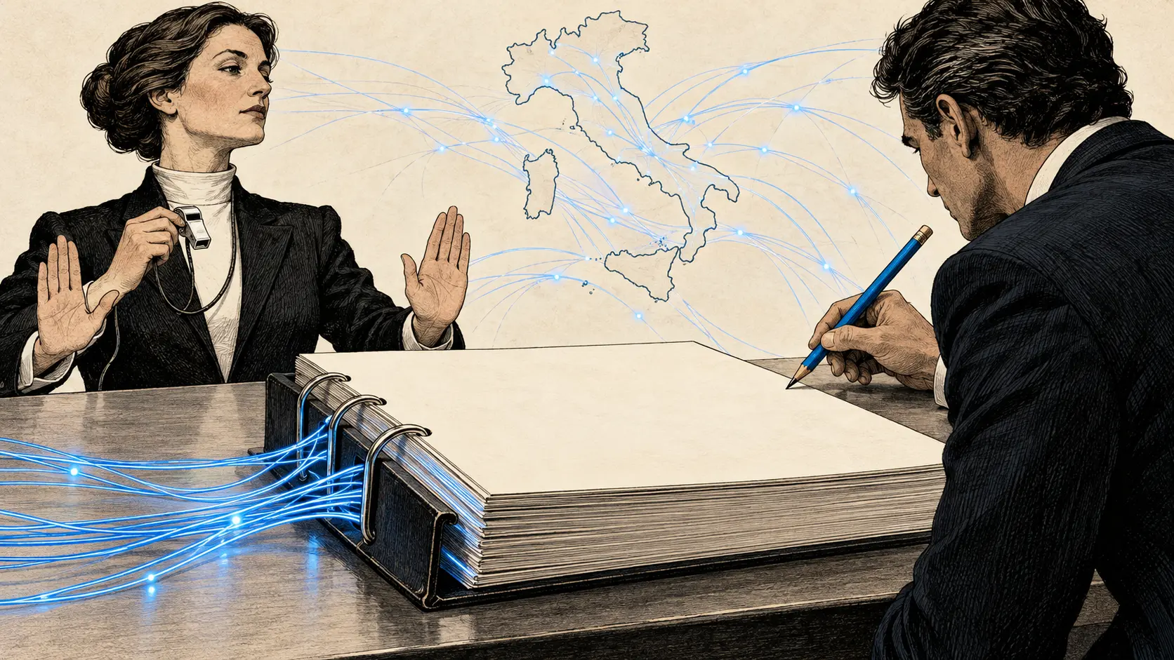 A lista tem árbitro; o árbitro não pode escolher o preço
