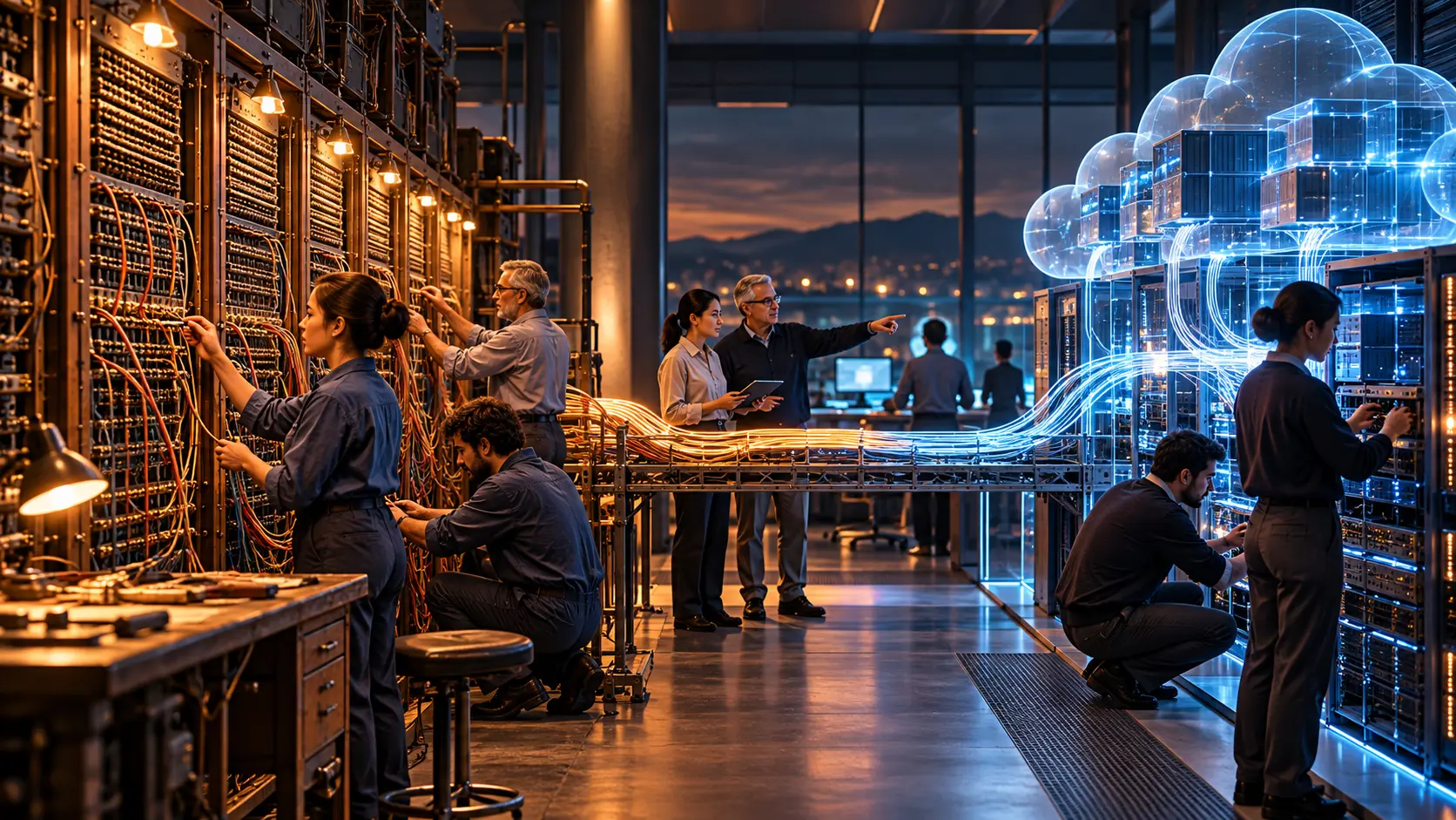 Das Netz ist in der Cloud. Der ITU-Lehrplan stammt noch von 2014