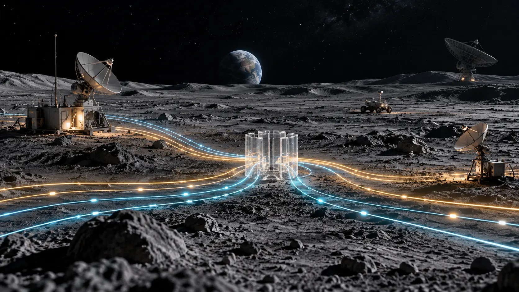Sur la Lune, la file d’attente des fréquences a déjà commencé