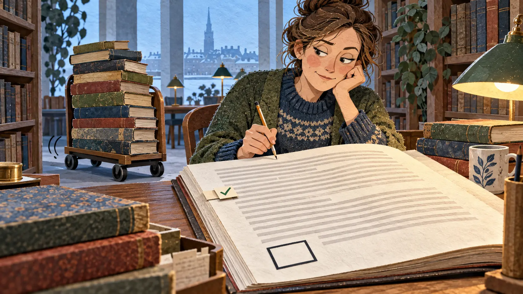 Ces livres avaient fini leur travail. Une case les a rappelés.