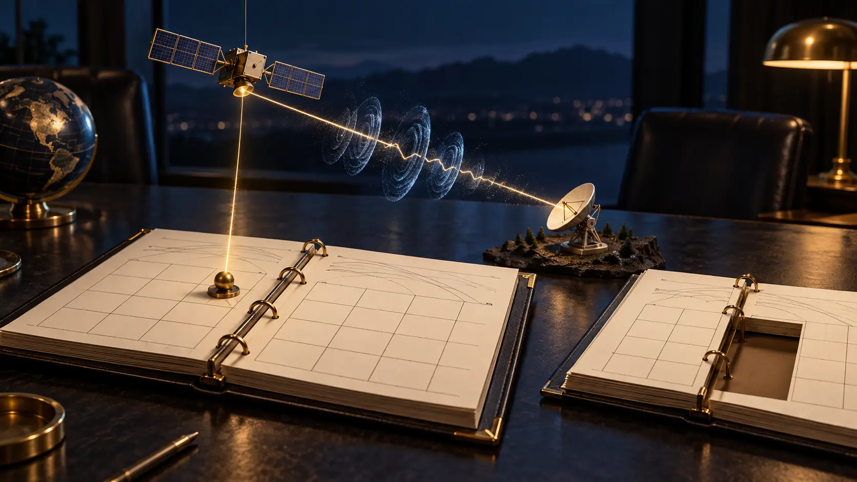 衛星の割当ては帳簿にある。使えなくなった分は誰が数えるのか