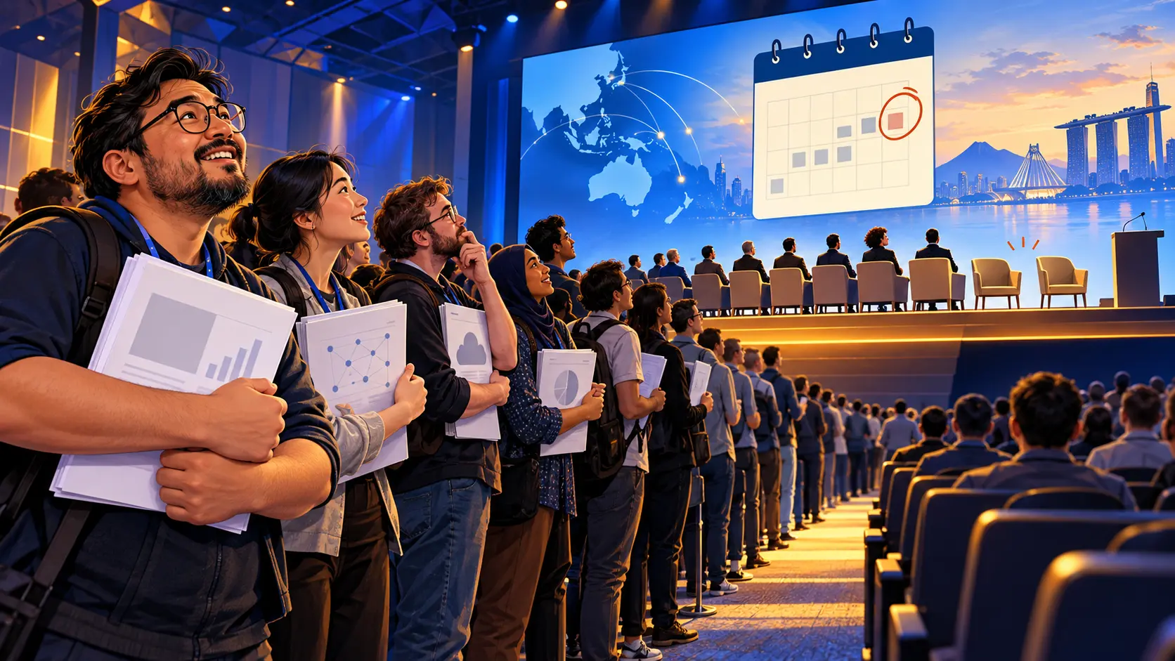 APRICOT's January deadline may arrive after the stage is full