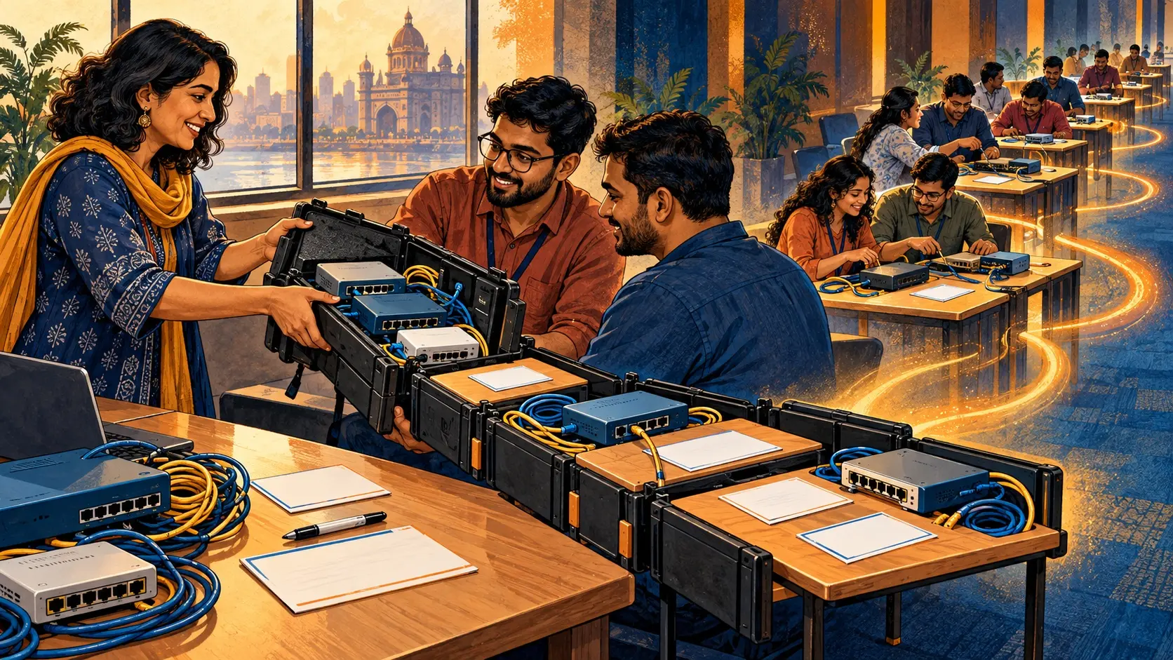 APNICの自動化講座は、受講者に「次の教室」まで作らせる