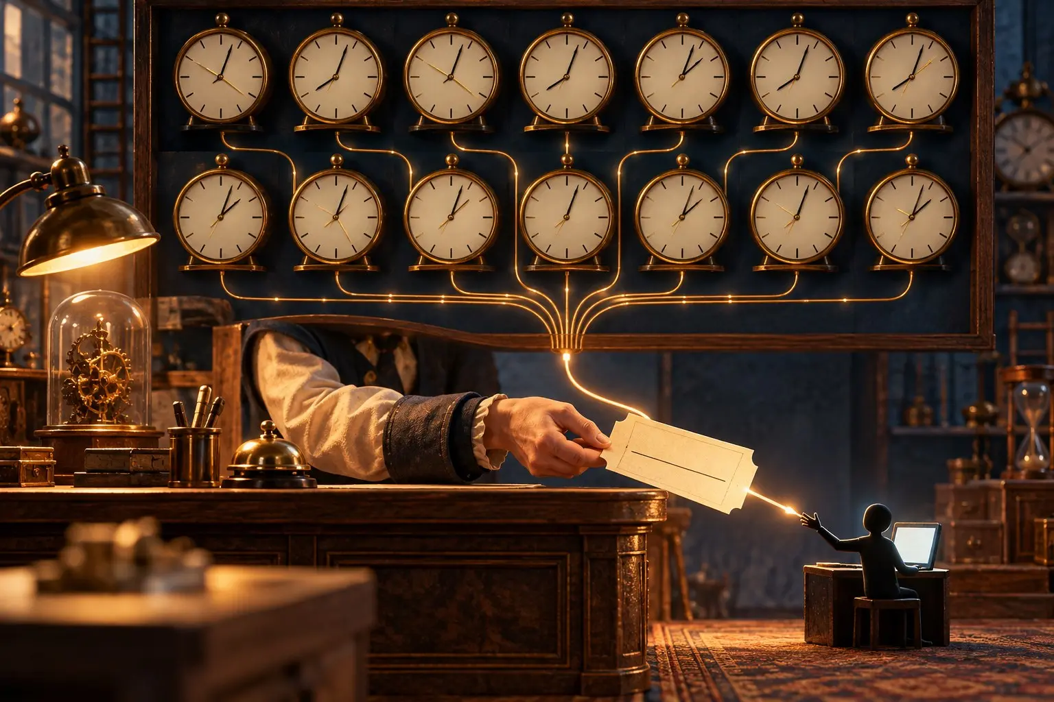 Douze horloges chez Microsoft, une seule adresse au guichet