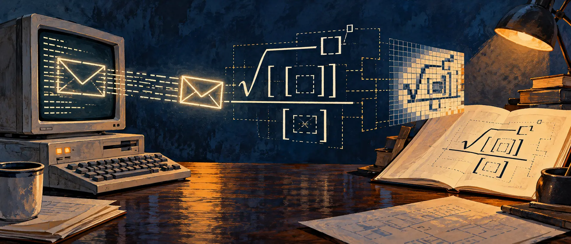 Le courrier savant butait sur une simple fraction