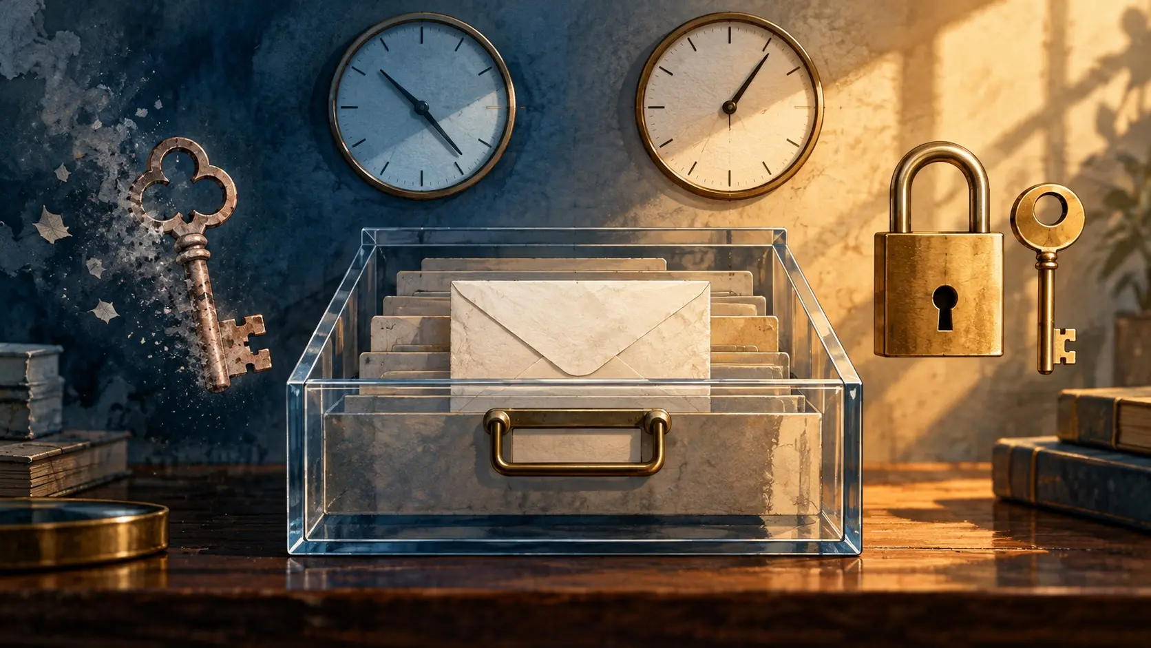 The Deleted Email’s First Lock Was Set Yesterday