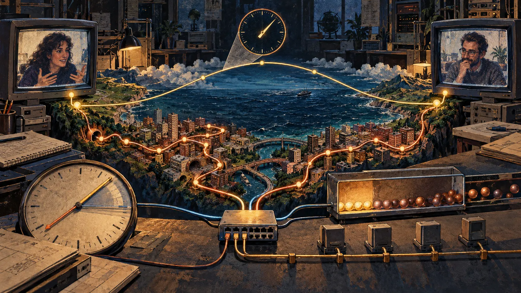 A Video Call Wanted 100 Milliseconds. The Map Had Other Ideas.