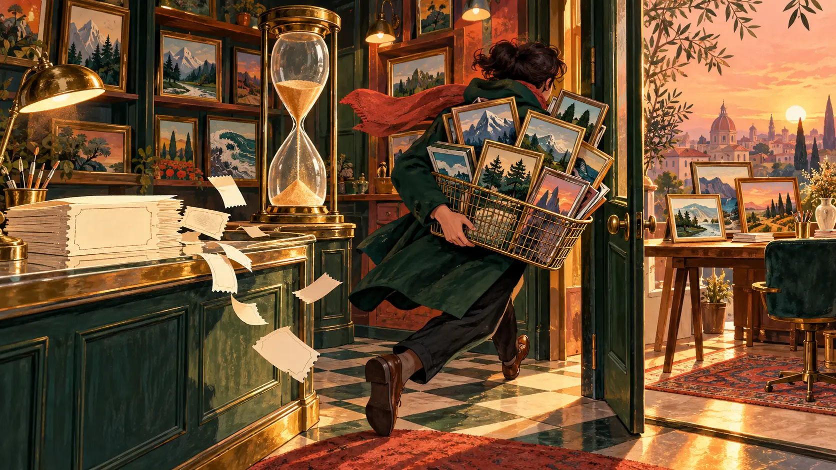 المدير يريد إلغاء Adobe Stock، فيرسل المصمم إلى التسوق