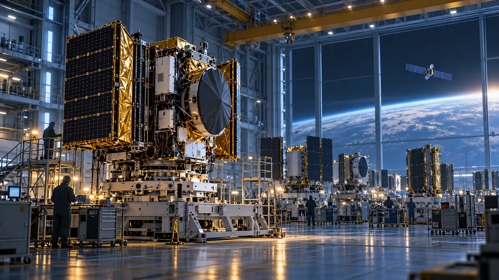 Портфель Eutelsat вырос до €12,1 млрд; €8,9 млрд приходятся на строительство IRIS²