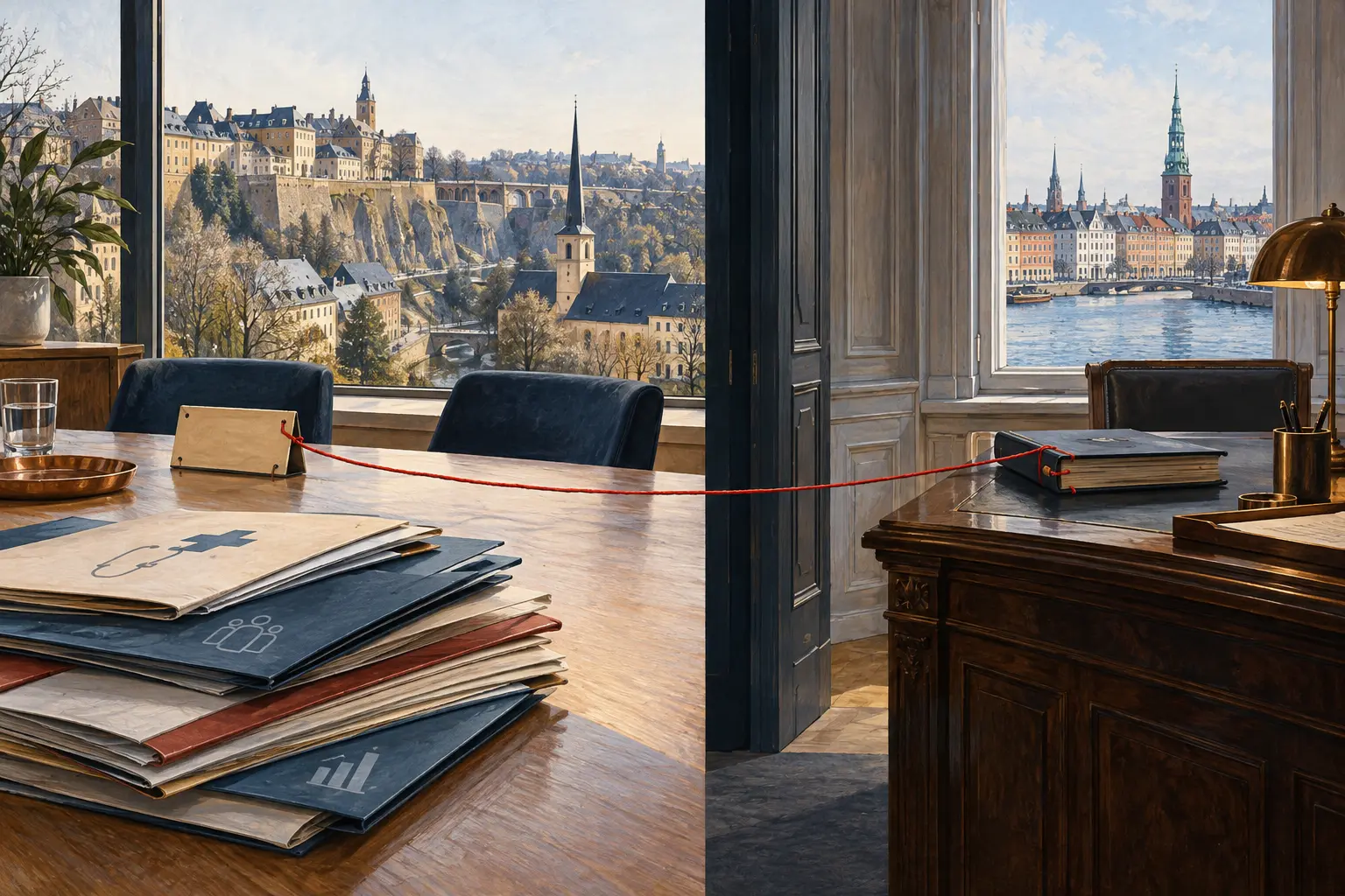 Luxembourg Gets WHO’s AI Office. Copenhagen Keeps the Chain of Command.