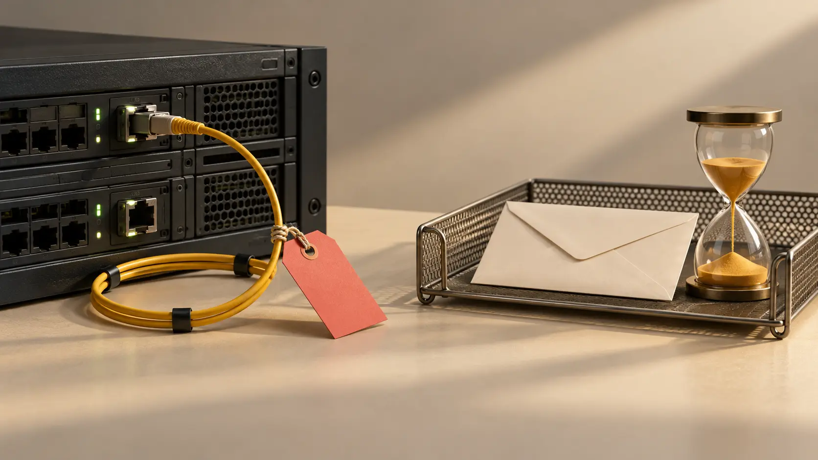 Equinix gives you ten days to answer for the connection you asked it to remove